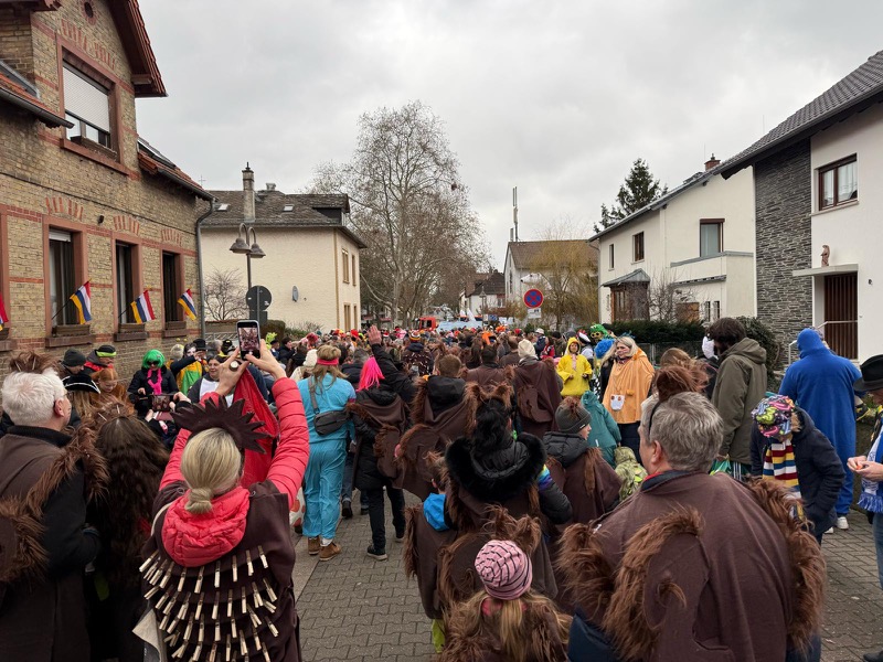 Gleisbergschüler:innen beim Gonsenheimer Rekrutenumzug 2026